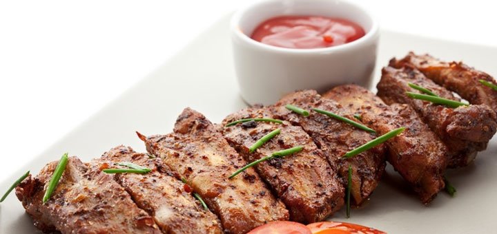 Гриль меню в ресторане и службе доставки «Веселый хачик» Одесса. Грузинская кухня со скидкой. Скидка на пиццу Одесса.