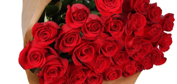 Доставка троянд «kievflower» по києву зі знижкою
