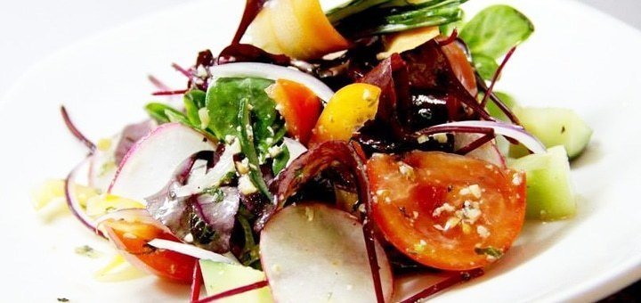 Dish at the Chateau Galerie Restaurant. Try for a discount
