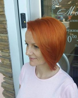 Hair dyeing from dark to light in the beauty salon «Mon chéri» in Odessa. Do it at a discount.