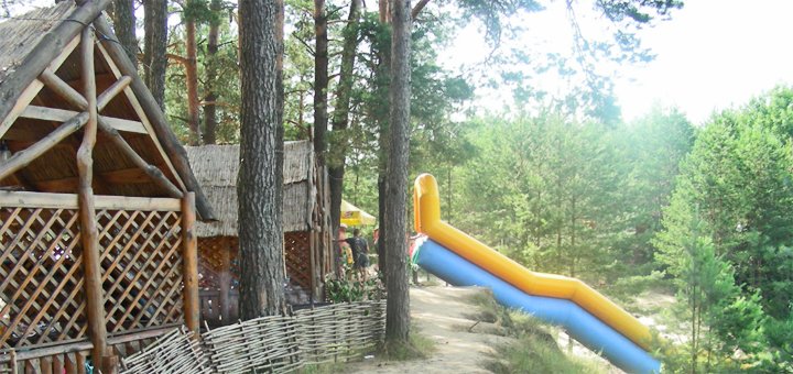 Rest in the eco-complex «Blue Lakes». Book at a discount