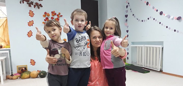 Скидки на посещение частного детского сада с питанием в детском центре «Мармелад» 1