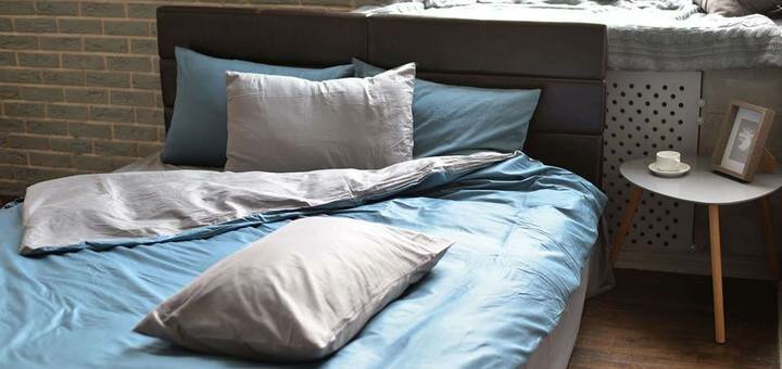 Bed linen from natural fabrics «Leglo». Buy at a discount.