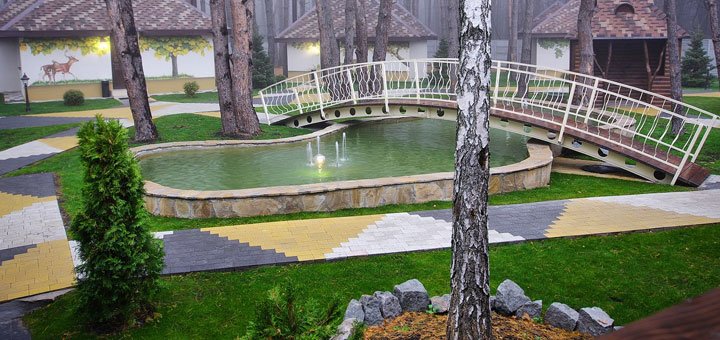Гостинично-ресторанный комплекс «Villa Vita» под Киевом. Забронировать номер со скидкой. Отели в Вите-Почтовой.
