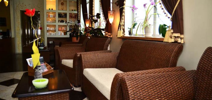 Бутік-готель «Сезони SPA». Забронювати номер зі знижкою. Готелі під Києвом. Купити СПА путівку зі знижкою.