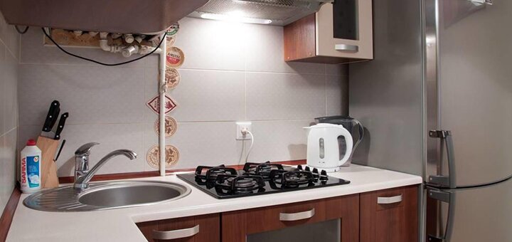 Апартаменты Like at Home с кухней расположены во Львове