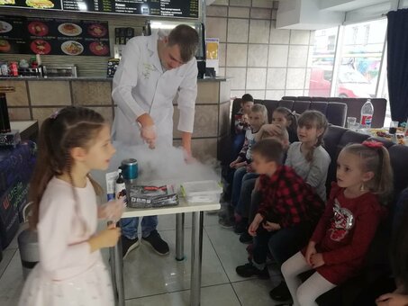 Развлекательная программа на День рождения в кафе «Багеттерия» в Виннице. Заказывайте банкет со скидкой.