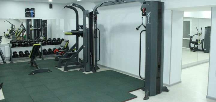 Gym in the “fitness house” sports club in vinnitsa. buy subscriptions to the gym for the promotion.