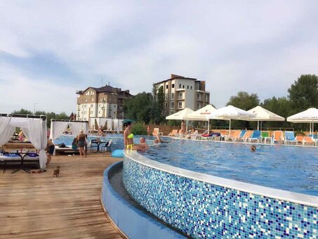 Beach complex Biruza Beach Club in Kiev