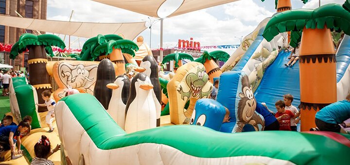 Summer park - children&#39;s amusement park in kiev. buy a discounted entrance ticket.