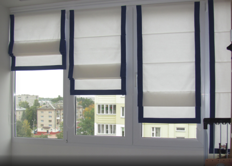 Рулонні штори у студії текстильного дизайну «Organza» у Києві. Замовити зі знижкою.