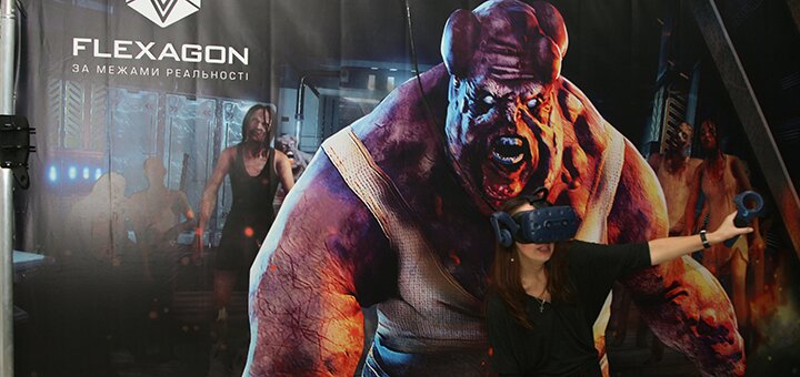 VR-quest club "Flexagon" in Kiev. Sign up for a game at a discount.6