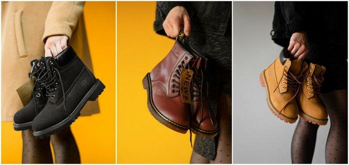 Сапоги и ботинки в магазине «Plagio store». Купить со скидкой.