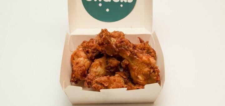 Menu with a discount from the restaurant hot snacks