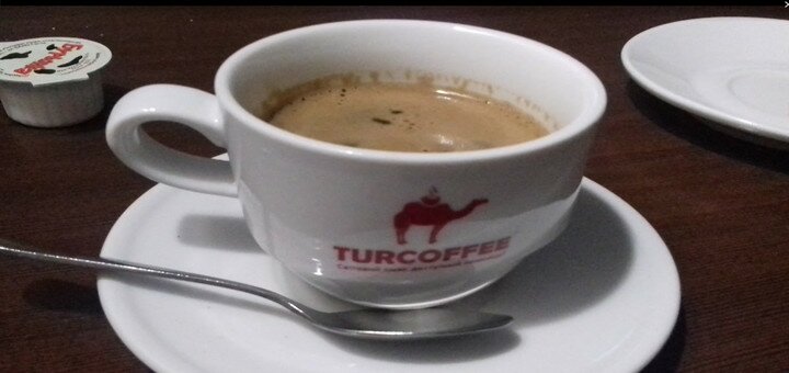 Coffee menu in &quot;kav&#39;yarna&quot;