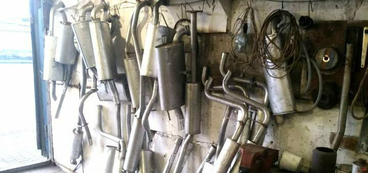 Complete diagnostics and repair of the exhaust system in the auto repair shop «Mufflers» in Kiev. Order by promotion.