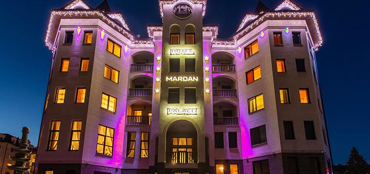 Hotel Mardan Palace in Bukovel. Relax with a discount 32