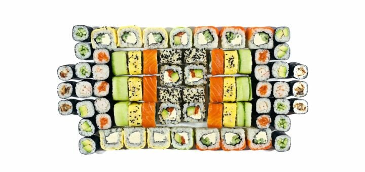 Акция на сеты от Sushi Mania