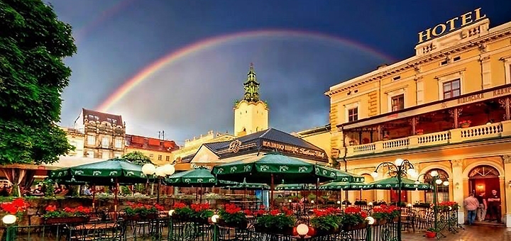 Отель Відень во Львове. Посещайте по акции 7