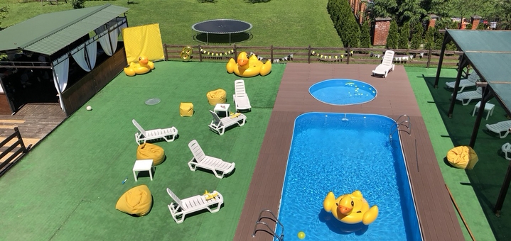 Комплекс отдыха с беседками Olena Resort. Посещайте по акции 7