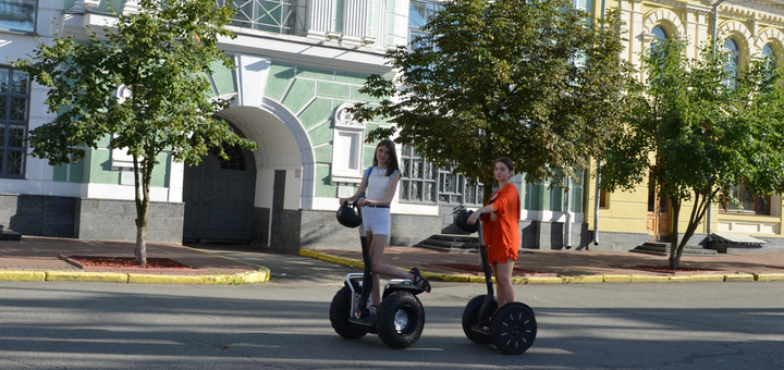 Прогулки на сигвеях «Green Wheels» в Киеве. Оплачивайте прокат segway по акции 9