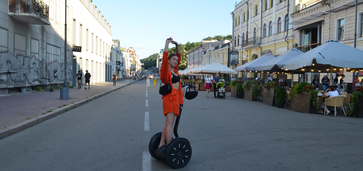 Прогулки на сигвеях «Green Wheels» в Киеве. Оплачивайте прокат segway по акции 17