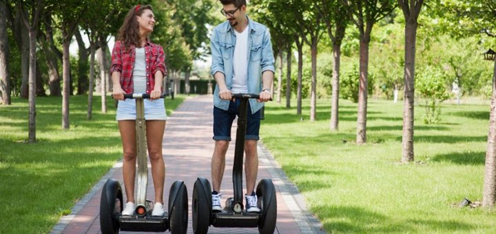 Прогулянки на сігвеях «Green Wheels» в Києві. Сплачуйте оренду segway акцією.