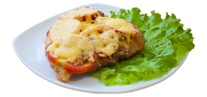 Мясные блюда в кафе «Багеттерия» в Виннице. Заказывайте меню и напитки по акции.
