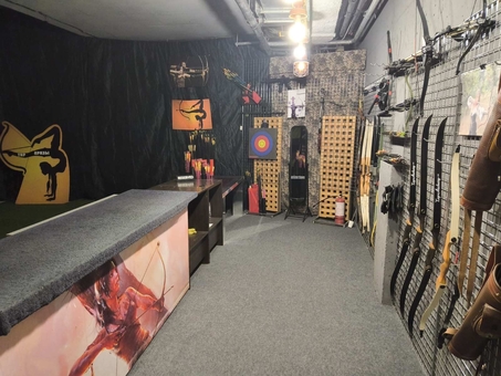 Shooting and entertainment complex Bunker. Visit with the promotion 10