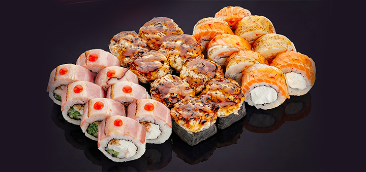 Amo Sushi delivery. Order with a 6% discount.
