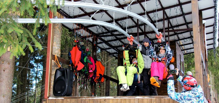 Буковельські гірки Roller Coaster Zipline у Буковелі. Спробуйте екстремальні розваги зі знижкою.
