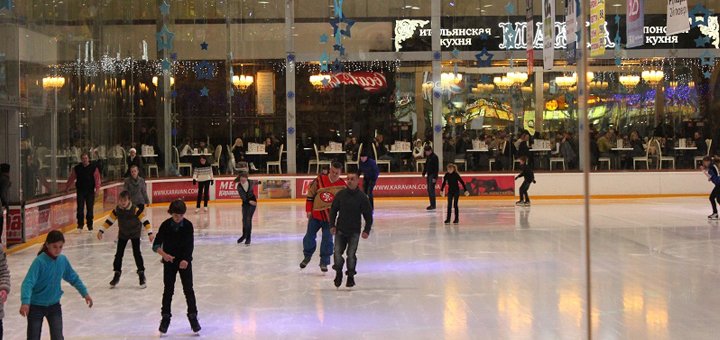 Знижки на каток «turbo ice drome» в будь-який день і час в трц «караван» 2
