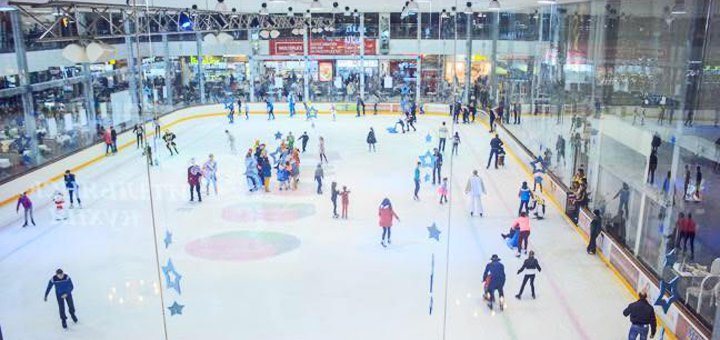 Знижки на каток «turbo ice drome» в будь-який день і час в трц «караван» 3