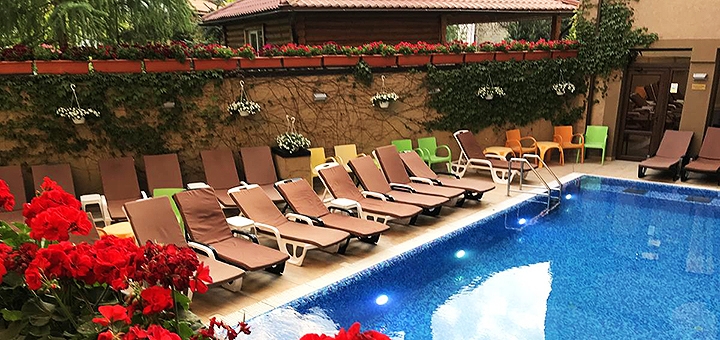 Бассейн в «Romantic Spa Hotel»