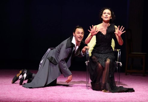 A performance at the kiev academic young theater. buy theater tickets at a discount.