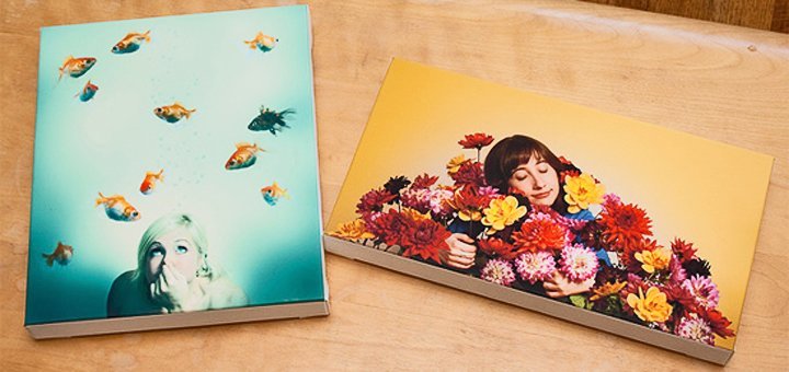 Discounts for photo printing on canvas of any size from the figaro-photo studio