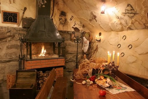Блюда восточного меню в ресторане «Хата Рыбака» в Киеве. Забронировать столик со скидкой