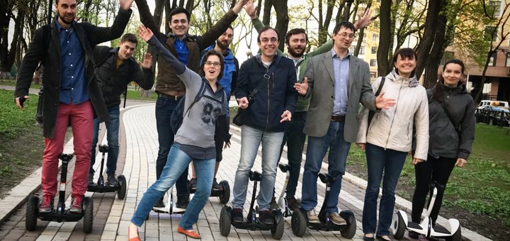 Rent of gyroscooters KievMotion in Kiev. Order by promotion.