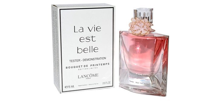 Amazoncom Lancome La Vie Est Belle Eau De Parfum Spray 17 Ounce